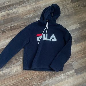 Fuzzy FILA Hoodie